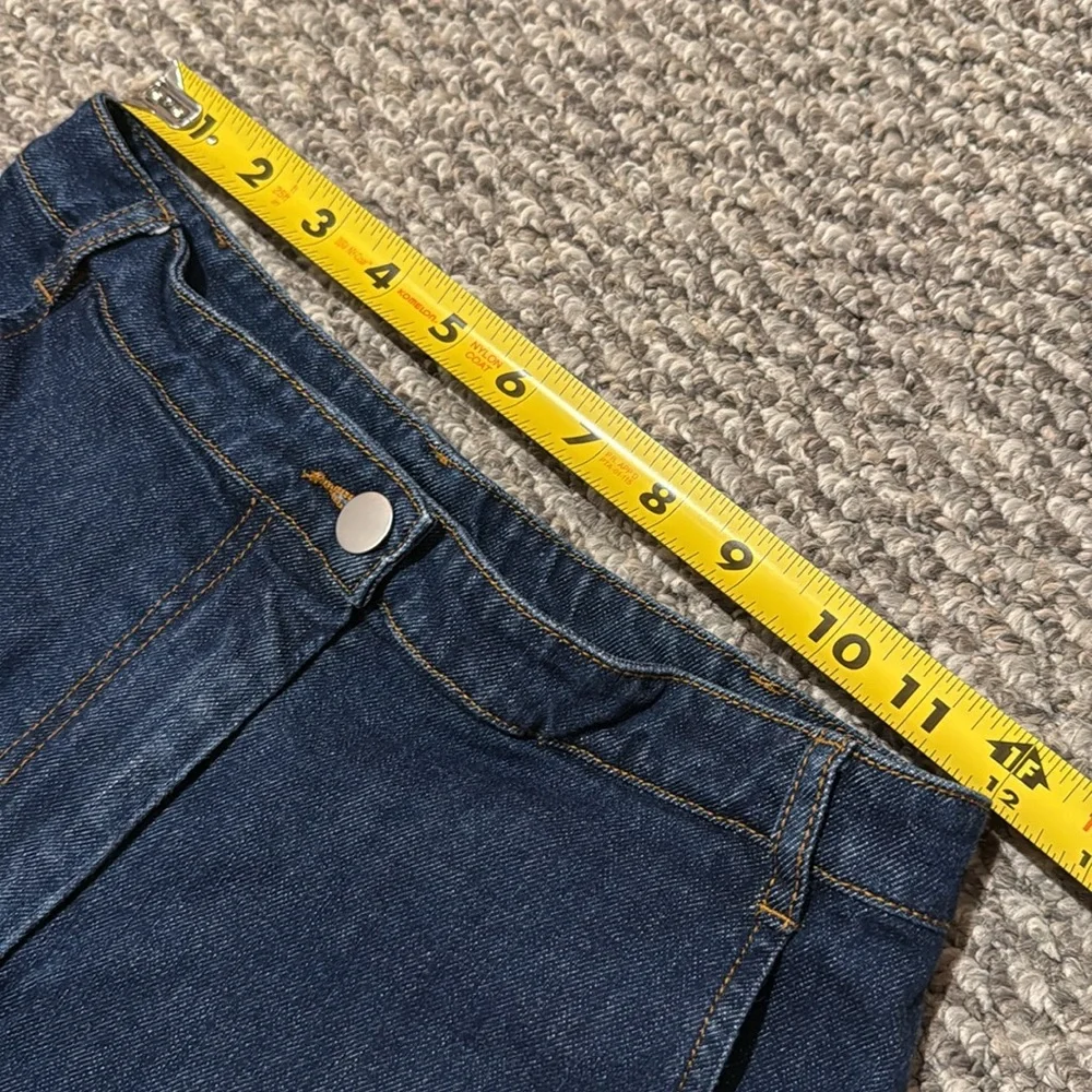 REVOLVE Amanda Uprichard Denim Kelso Short in Heritage - Picture 9 of 12